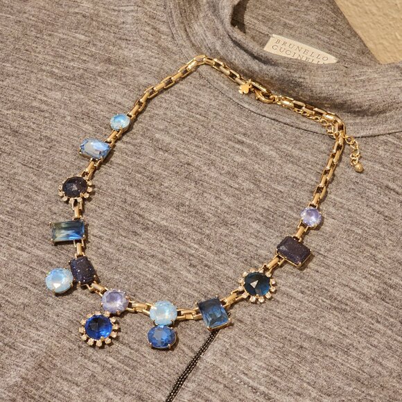 Brand New!! KATE SPADE: Gold-Toned|Ocean Blue|Purple|Lavender|Cubic Zir|Crystal - Picture 2 of 12